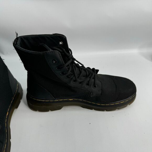 Dr. Martens Combs Poly Casual Boots Black Extra Tough Rubbery M 9 W 10 (READ) - Picture 7 of 10